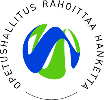 Opetushallitus rahoittaa hanketta -logo.