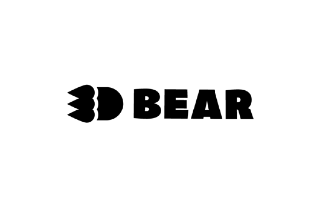 3D Bear -logo.
