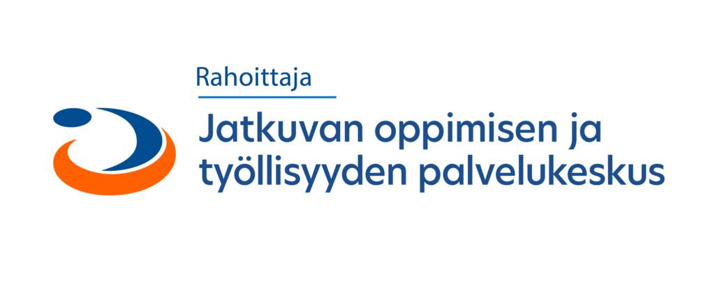 Jatkuvan oppimisen ja työllisyyden palvelukeskus -logo.