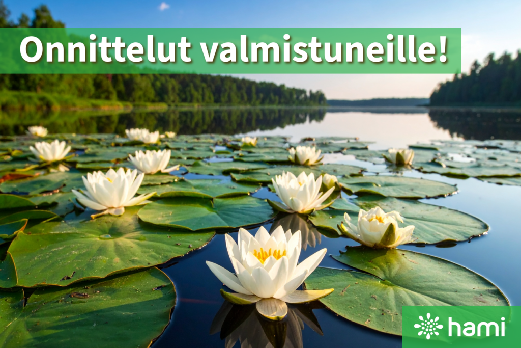 Onnittelut valmistuneille