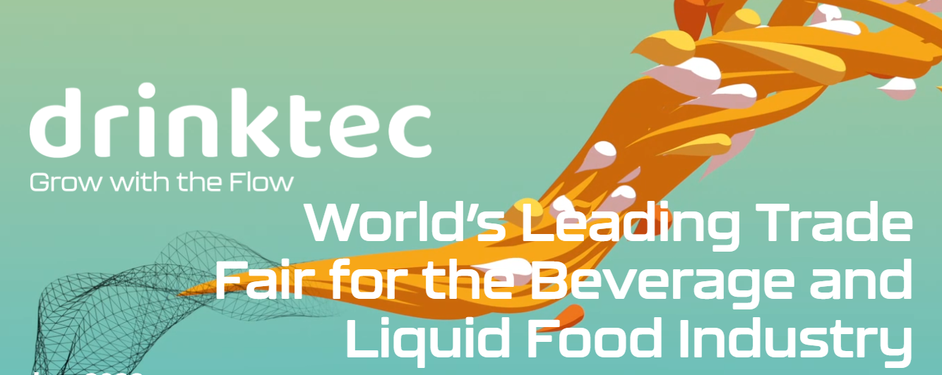 Drinktec-mainoskuva.